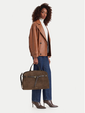 Coccinelle Coccinelle Ročna torba TLB Coccinellesabine Suede Bi E1 TLB 18 01 01 Khaki