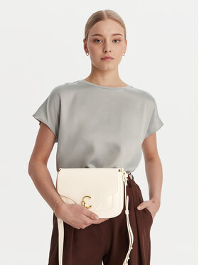 Coccinelle Coccinelle Handtasche SSL Coccinelle C-Me E1 SSL 15 01 01 Écru