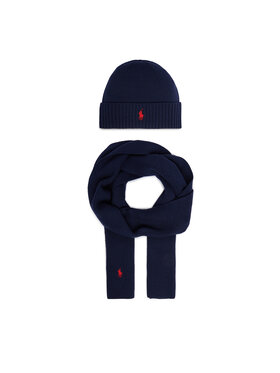 Polo Ralph Lauren Polo Ralph Lauren Набір Шарф і Шапка 7,10951E+11 Cиній