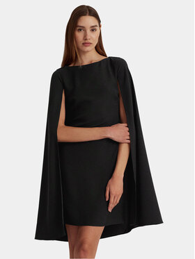 LAUREN RALPH LAUREN Lauren Ralph Lauren Φόρεμα κοκτέιλ 253855210005 Μαύρο Relaxed Fit