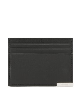 Calvin Klein Calvin Klein Puzdro na kreditné karty Modern Plaque Cardholder 6cc K50K509987 Čierna