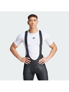 adidas adidas Koszulka rowerowa 134005 Biały Fitted Fit