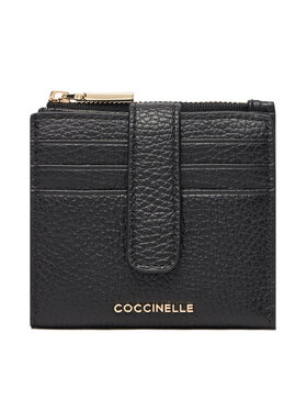 Coccinelle Coccinelle Mali ženski novčanik MW5 Metallic Soft E2 MW5 11 F7 01 Crna