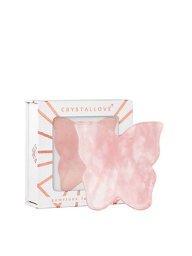Crystallove Crystallove Kwarc różowy Kamień Gua Sha