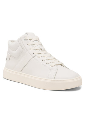 Calvin Klein Calvin Klein Sneakers High Top Lace Up Lth HM0HM01057 Alb