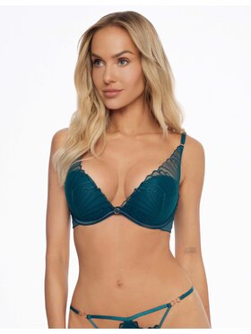 Esotiq Esotiq Biustonosz push-up 41400-67X Zielony