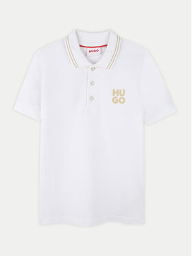 HUGO Hugo Tricou polo G00159 M Alb Regular Fit