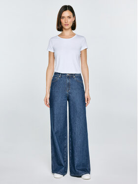 BIG STAR BIG STAR Jeansy EMILY Granatowy Wide Fit