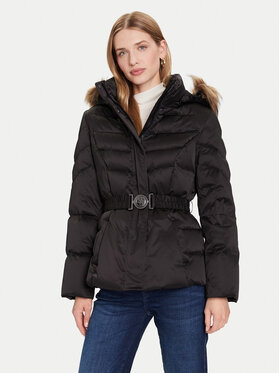 Guess Guess Pūkinė striukė W5BL31 W2802 Juoda Regular Fit