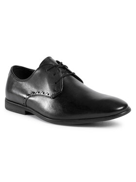 Clarks Clarks Halbschuhe Bampton Park 261520877 Schwarz