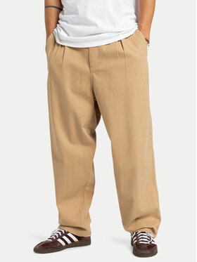 Quiksilver Quiksilver Cargo nohavice Urban Chill EQYNP03327 Béžová Oversize