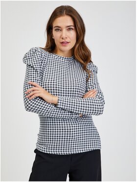 Orsay Orsay T-Shirt 186031-660000__S Biały Regular Fit
