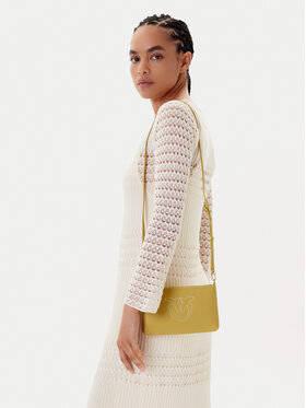 PINKO PINKO Rankinė Flat Horizontal Mini PE 25 PCPL 104277 A2AN Žalia