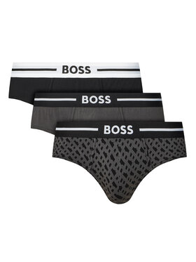 BOSS BOSS Sada 3 kusů slipů 50531706 Šedá