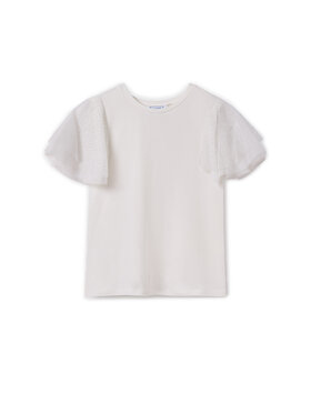 Mayoral Mayoral Футболка 6022 Écru Regular Fit