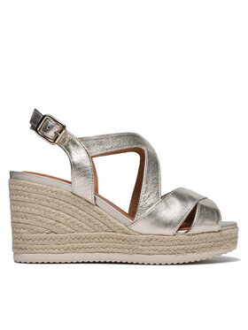 Geox Geox Espadrilky D Ponza D35GVC000CFC2012 Zlatá