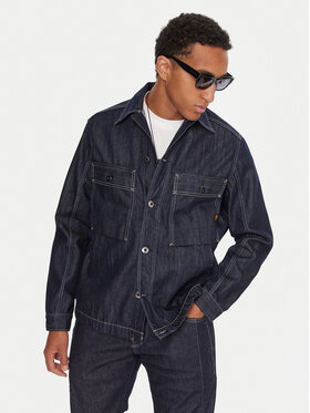 G-Star Raw G-Star Raw Koszula jeansowa Mosa D26462-D577 Granatowy Relaxed Fit