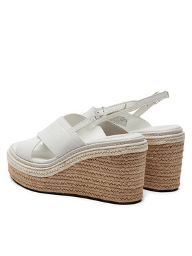 Calvin Klein Espadrile Wedge Sandal 50 He HW0HW01965 Bela