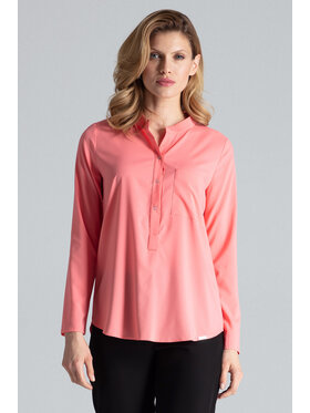 FIGL FIGL Halenka M663 Růžová Regular Fit