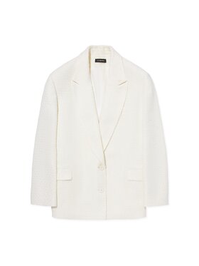 La Mania La Mania Giacca da abito DUMAS 3 Bianco Classic Fit