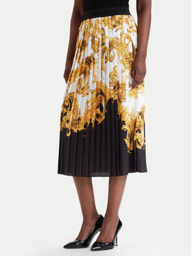 Versace Jeans Couture Versace Jeans Couture Плисирана пола 80HAE8P5 NS806 Черен Regular Fit