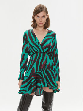 Pinko Pinko Коктейльна сукня Akihiro 102046 A1B7 Бірюзовий Regular Fit
