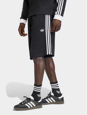 adidas adidas Szorty materiałowe 159264 Czarny Regular Fit