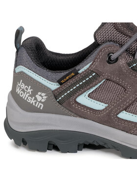 Jack Wolfskin Trekking čevlji Vojo 3 Texapore Low W 4042451 Siva