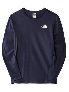 The North Face The North Face T-shirt M L/S Easy Tee - EuNF0A2TX18K21 Blu scuro Regular Fit