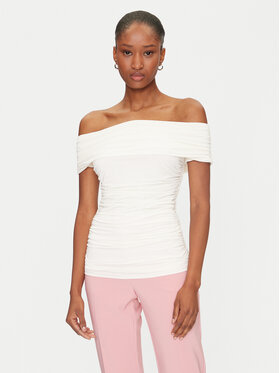 Marciano Guess Marciano Guess Blúz 5GGP04 6259A Ekru Regular Fit