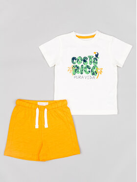 Zippy Zippy Набір футболка та шорти ZBBAP0602 23004 Оранжевий Regular Fit