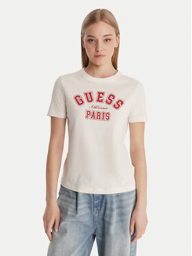 Guess Guess Póló V6RI15 J1314 Fehér Regular Fit