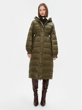TWINSET TWINSET Geacă din puf 232TT2351 Verde Regular Fit