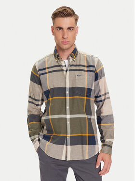 Barbour Barbour Πουκάμισο Dunoon MSH4980TN16 Πράσινο Regular Fit