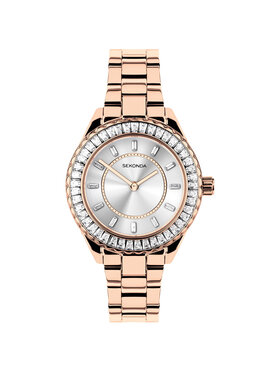 Sekonda Sekonda Zegarek 40671 Różowe złoto