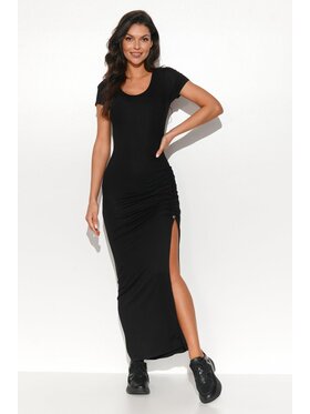 Numinou Numinou Sukienka codzienna NU426 Czarny Shaped Fit