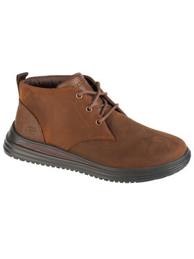 Skechers Skechers Polacchine Skechers Proven - Yermo Marrone