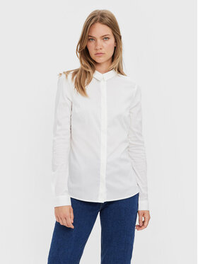 Vero Moda Vero Moda Koszula Lady 10164900 Biały Slim Fit