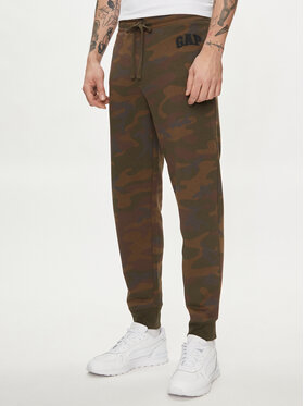 Gap Gap Donji dio trenerke 804257-01 Smeđa Regular Fit