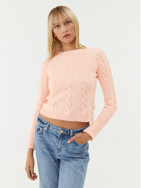 Guess Guess Sweater W3BR40 Z3930 Rózsaszín Regular Fit