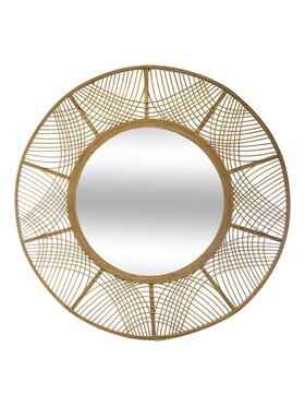 MIAhome MIAhome Lustro dekoracyjne MURA 90 cm Beżowy