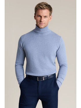 Lancerto Lancerto Sweter Jesse SW073226000054 Niebieski Regular Fit