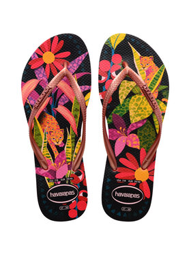 Havaianas Havaianas Japonki HAVAIANAS Infradito Donna Hav. Slim Tropical 4122111.1256 Rosa Różowy