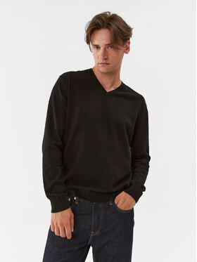 United Colors Of Benetton United Colors Of Benetton Sweter 10CVU400M Czarny Regular Fit