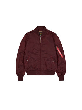Alpha Industries Alpha Industries Bundy bomber MA-1 TT Light Bomber Jacket Červená Slim Fit