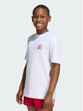 adidas adidas T-Shirt 165403 Biały Loose Fit