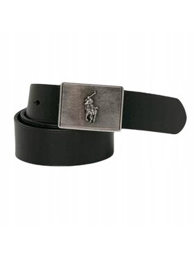 Polo Ralph Lauren Polo Ralph Lauren Pasek Dziecięcy PASEK DZIECIĘCY PONY BUCKLE Czarny