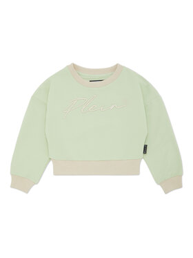PHILIPP PLEIN PHILIPP PLEIN Bluza 28137 Zielony Regular Fit