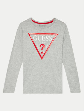 Guess Guess Majica L84I29 K8HM0 Siva Regular Fit