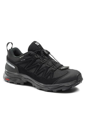 Salomon Salomon Туристически X Ward Leather GORE-TEX L47182600 Черен